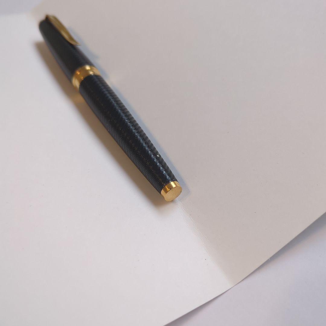 セーラー万年筆　ギャザード　万年筆　廃番　18金　旧コンバータ