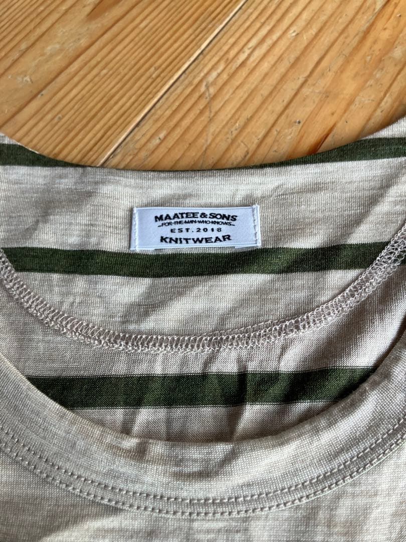 MAATEE&SONS SILK天竺 TANK TOP 2