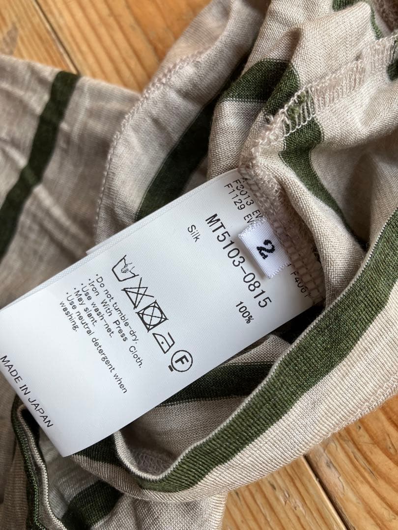 MAATEE&SONS SILK天竺 TANK TOP 2