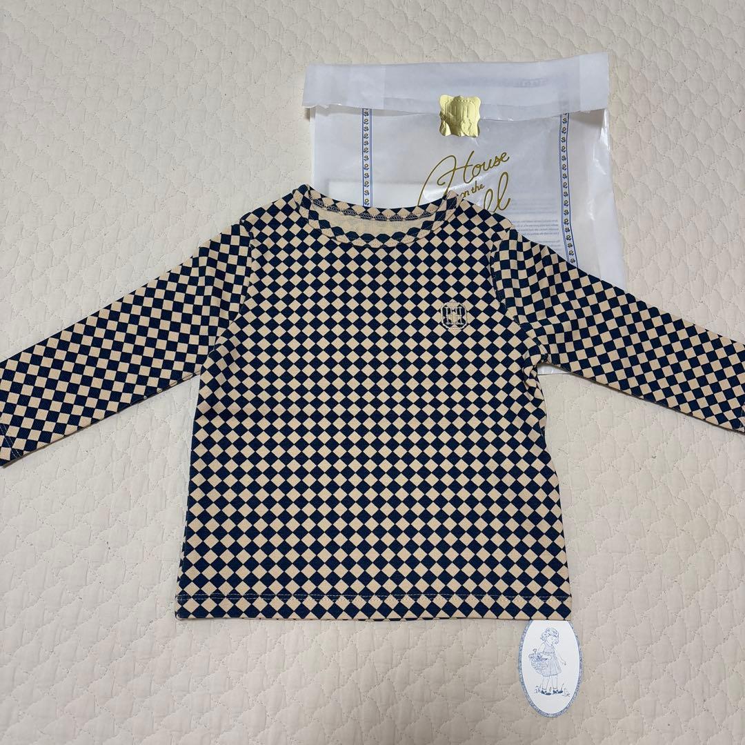 トップス house on the hill Argyle tops 80