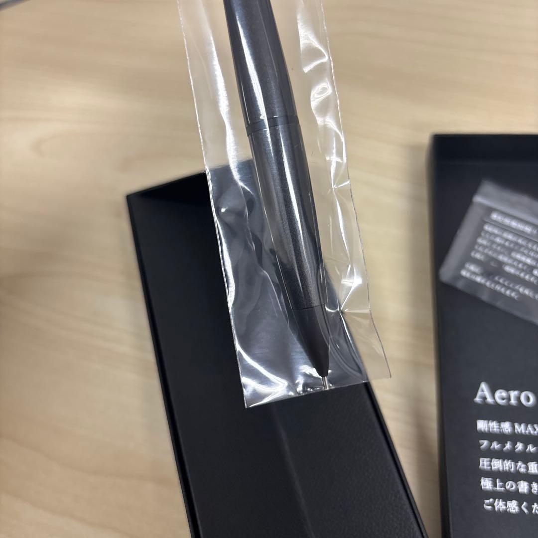 新品　Aero 剛性感MAXシャープペン ブラック Seasar