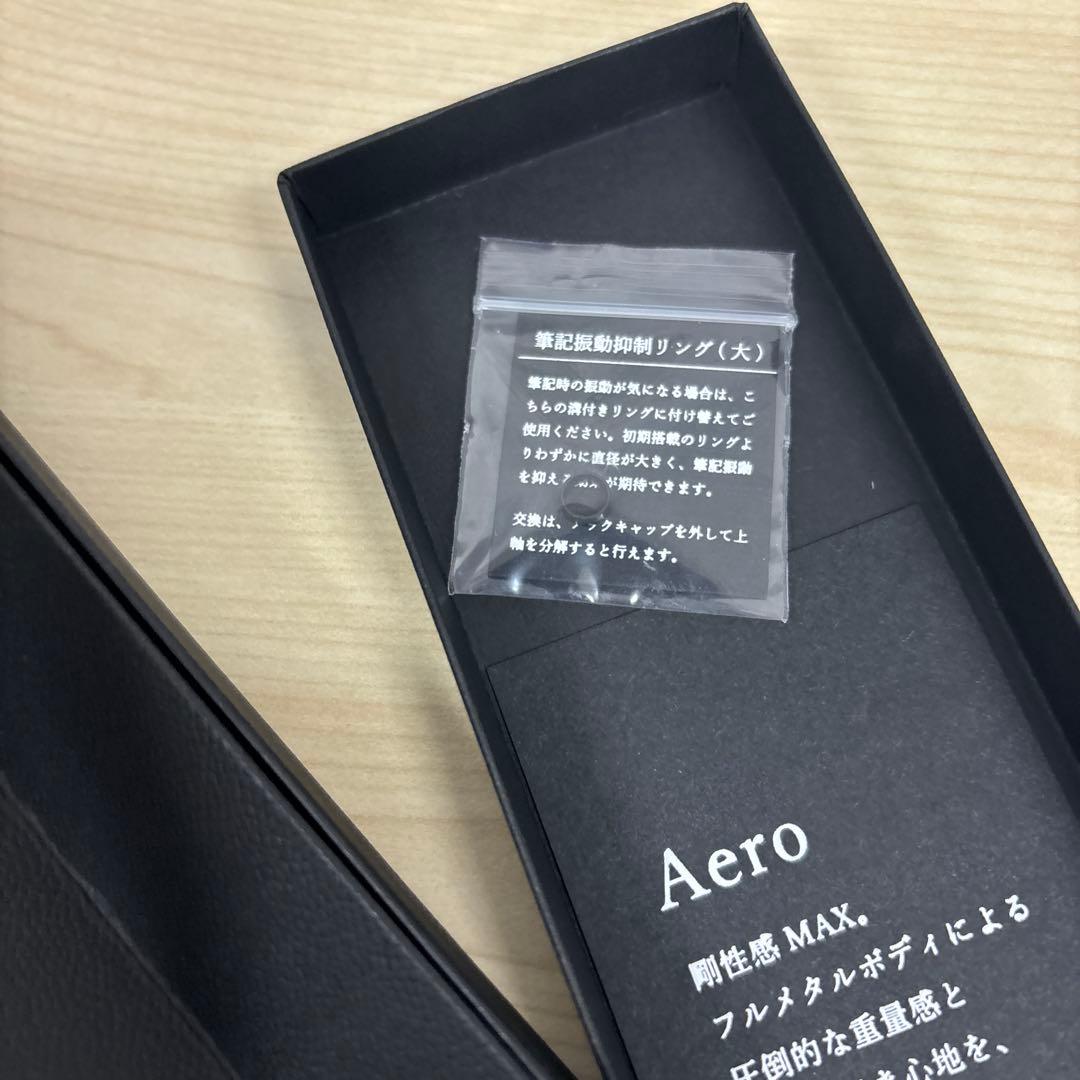 新品　Aero 剛性感MAXシャープペン ブラック Seasar