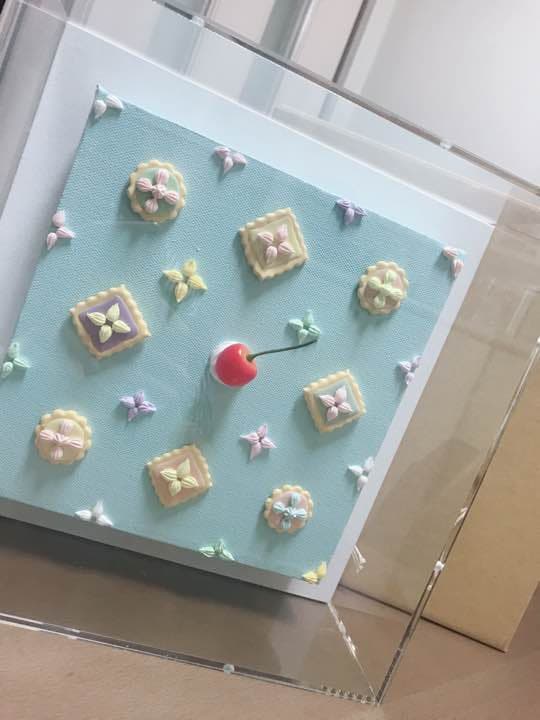 渡辺おさむ  スイーツ 作品 キャンバス アート ホイップ