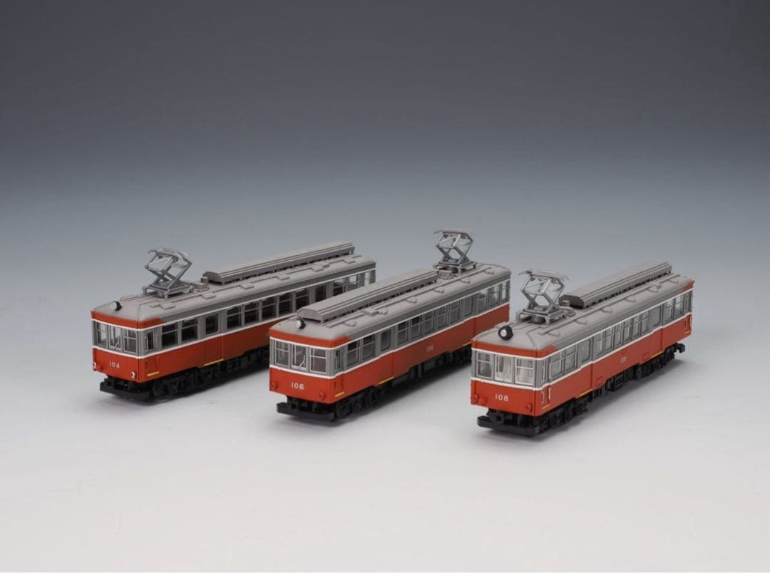 箱根登山鉄道　100形引退発表記念　鉄道コレクション モハ1形・2形3両セット