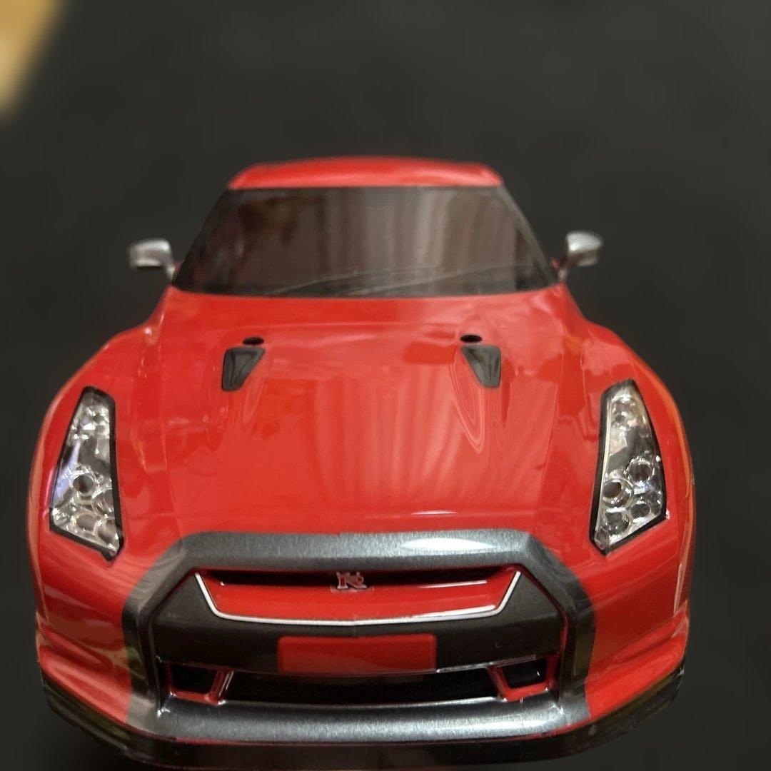 ラジコンボディ　GT-R レッド