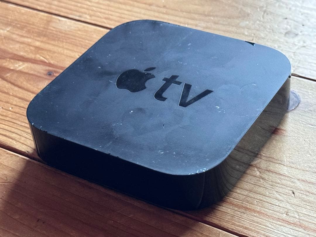 Apple TV ブラック 本体 + リモコン + 付属品