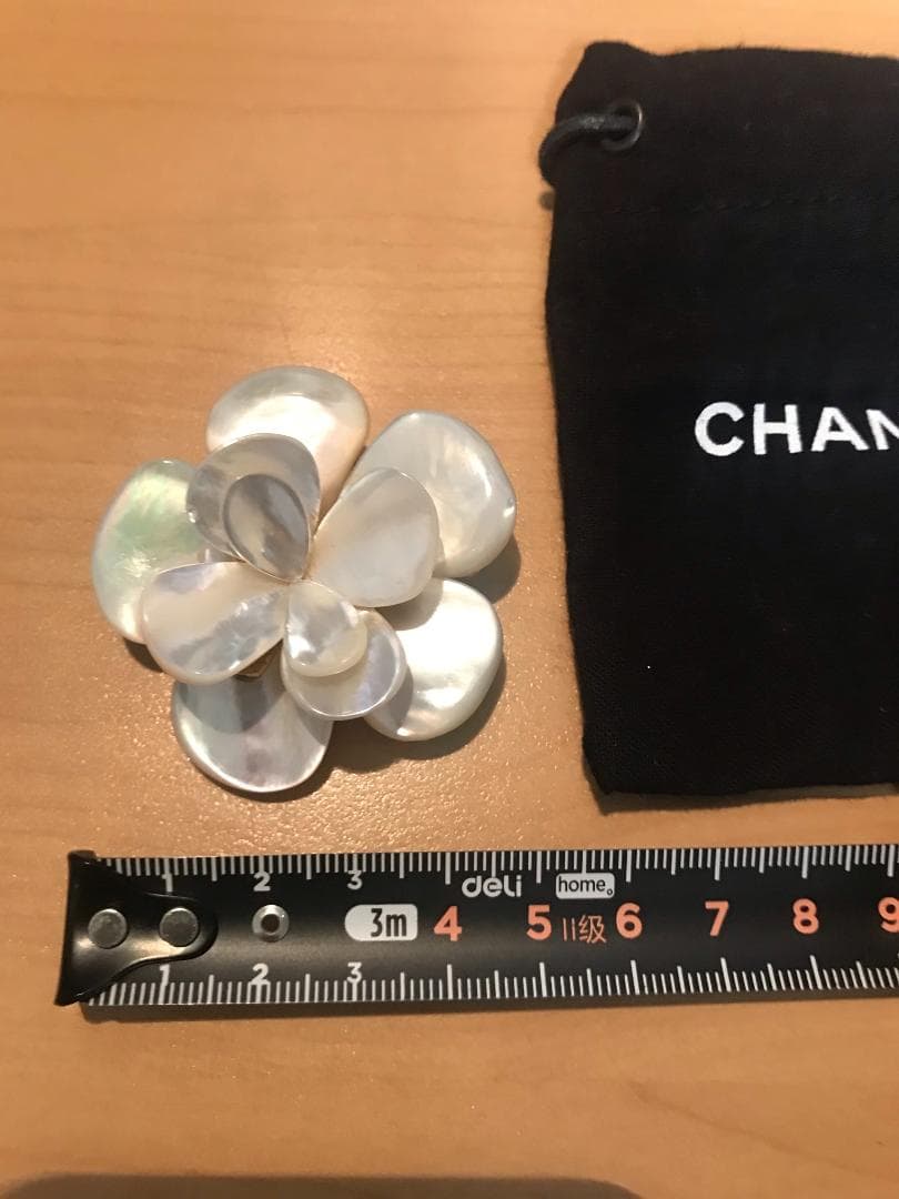 【訳あり】シャネル CHANEL カメリア フラワー ブローチ コサージュ