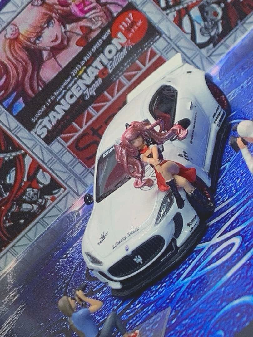 1/64 LBWK マセラティグランツーリスモ　ホワイトラスト1台