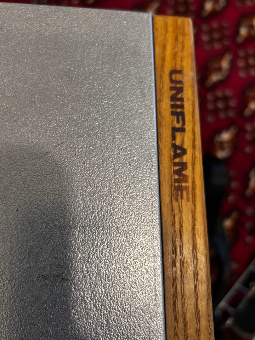 ユニフレーム　焚き火テーブル＋レッグラッグ　おまけ(コールマンチェア)