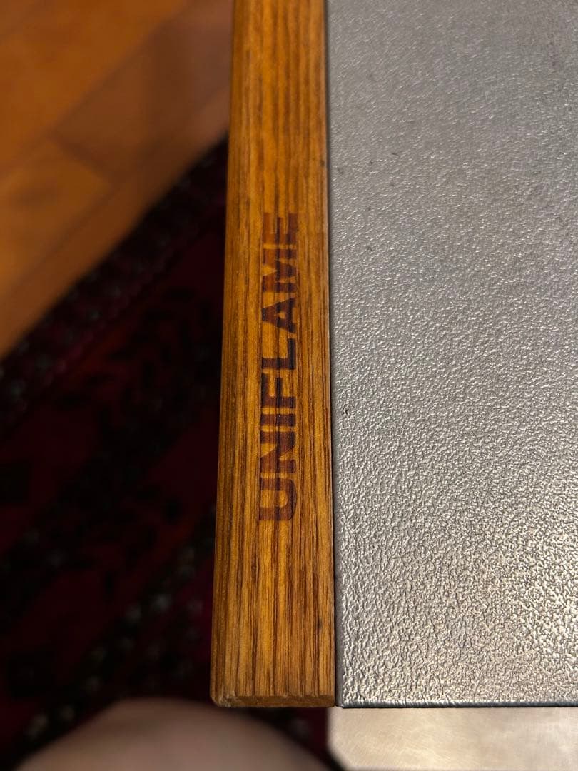 ユニフレーム　焚き火テーブル＋レッグラッグ　おまけ(コールマンチェア)