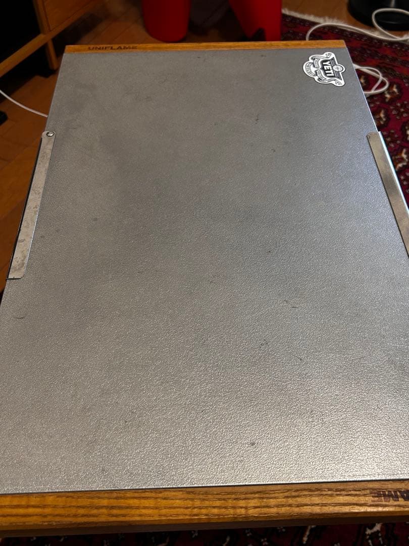 ユニフレーム　焚き火テーブル＋レッグラッグ　おまけ(コールマンチェア)