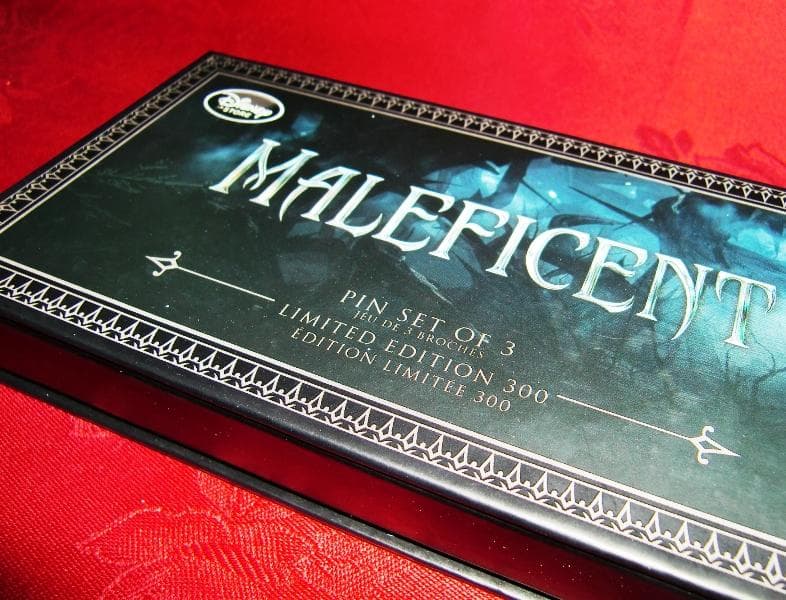 マレフィセント ピン３種類 世界限定 300セット！ MALEFICENT送料込