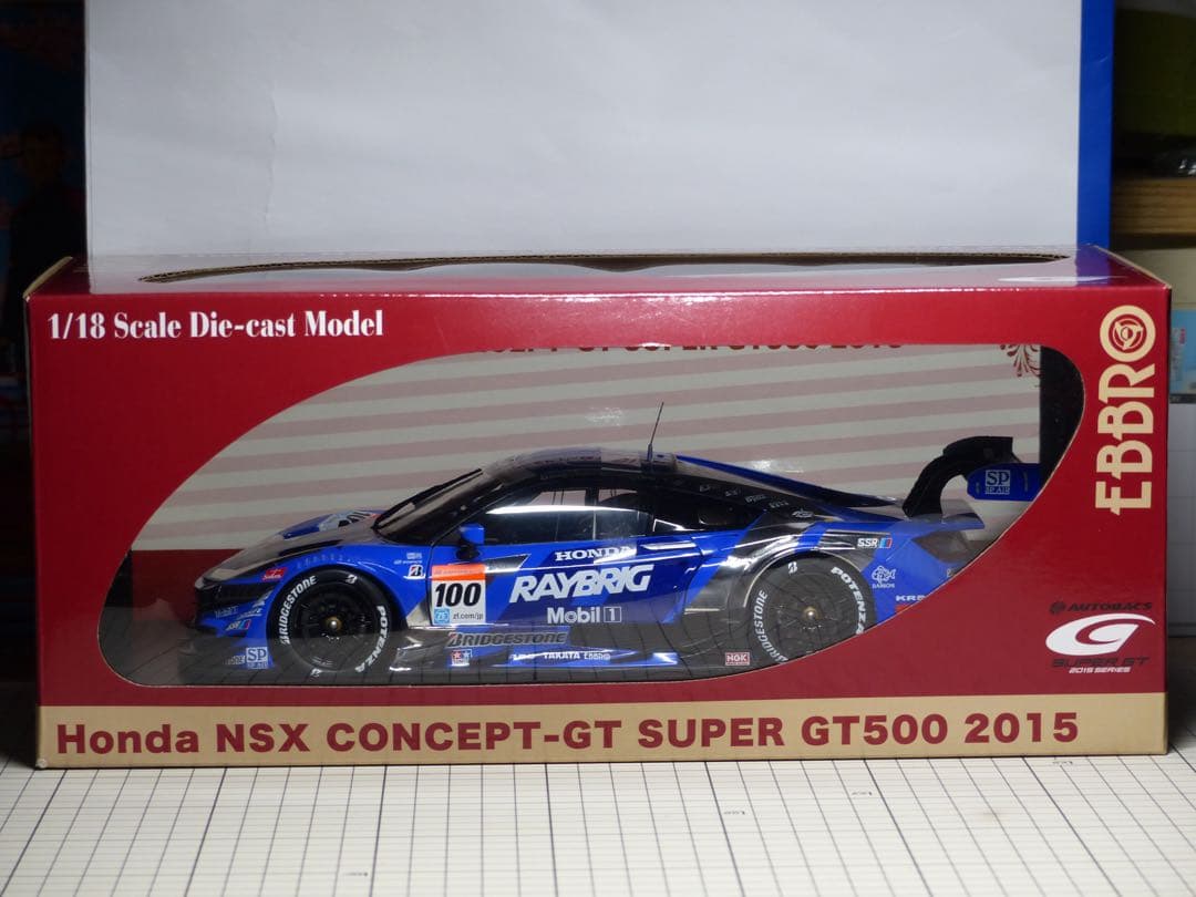 ebbro エブロ 1/18 RAYBRIG レイブリック 2015
