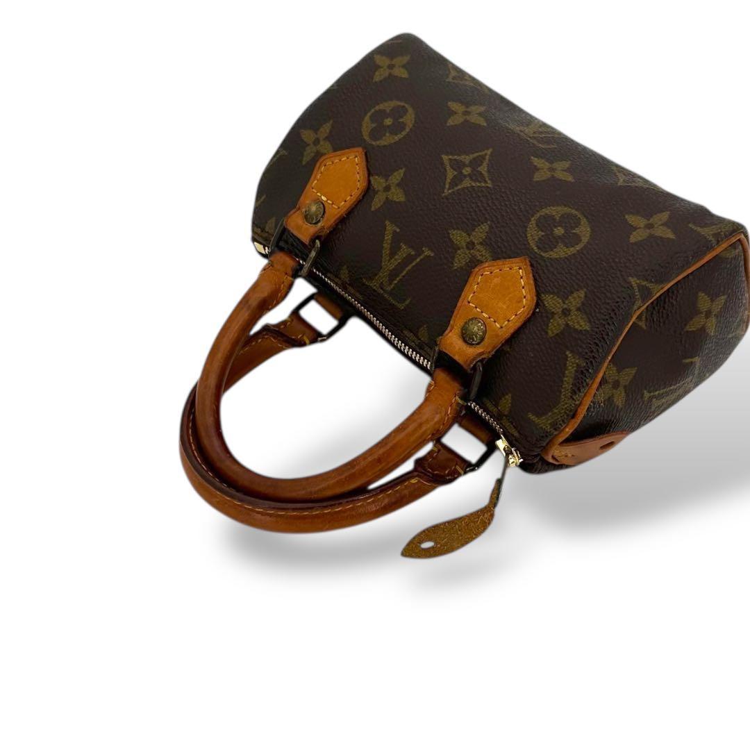 [美品] ルイヴィトン モノグラム　ミニスピーディ ハンドバッグ　2way