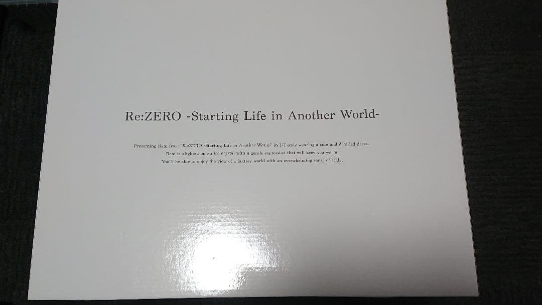 レム Crystal Dress Ver クリスタルドレスVer. フィギュア