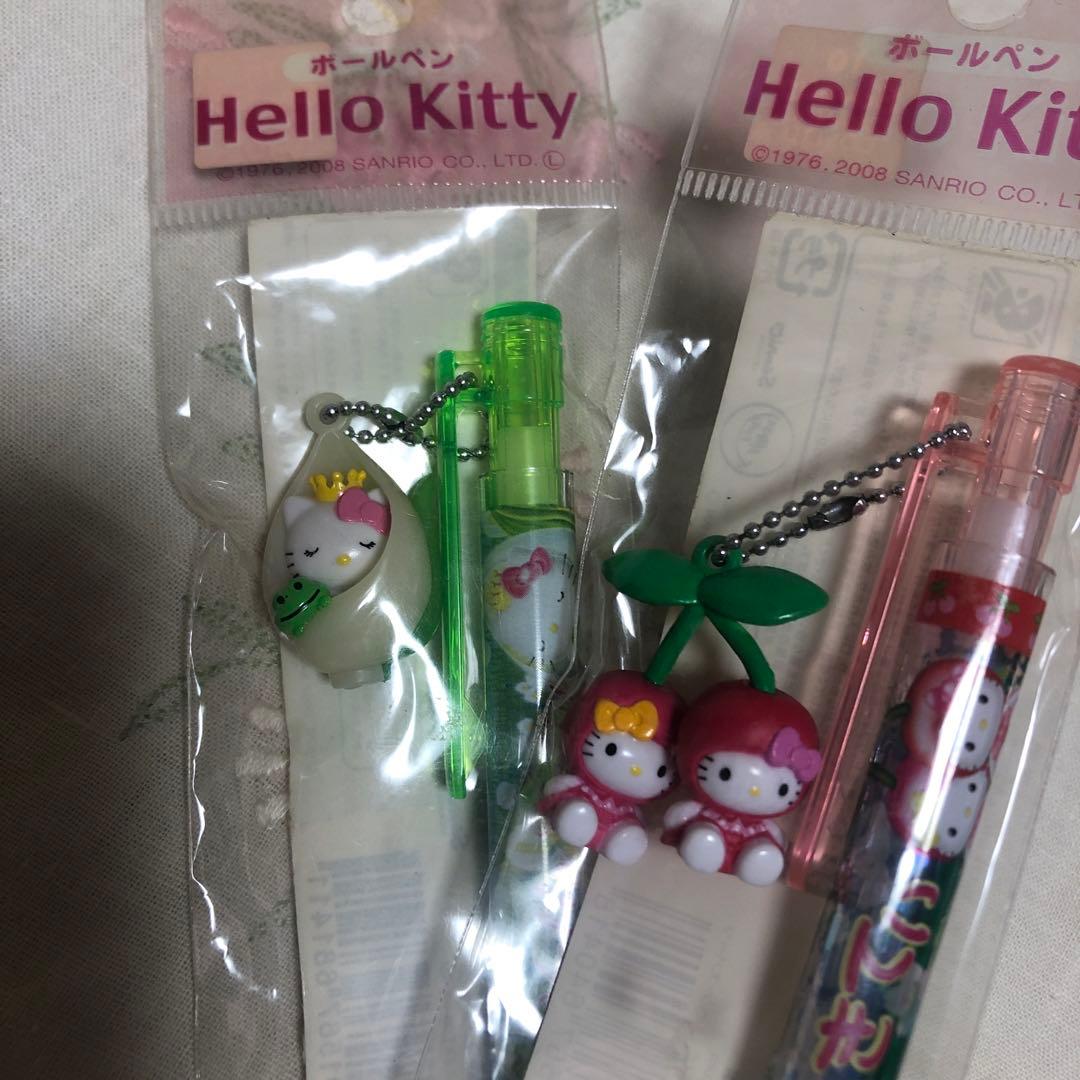 ハローキティ　未使用　ご当地　ボールペン　シャーペン　５本セット　平成　お土産