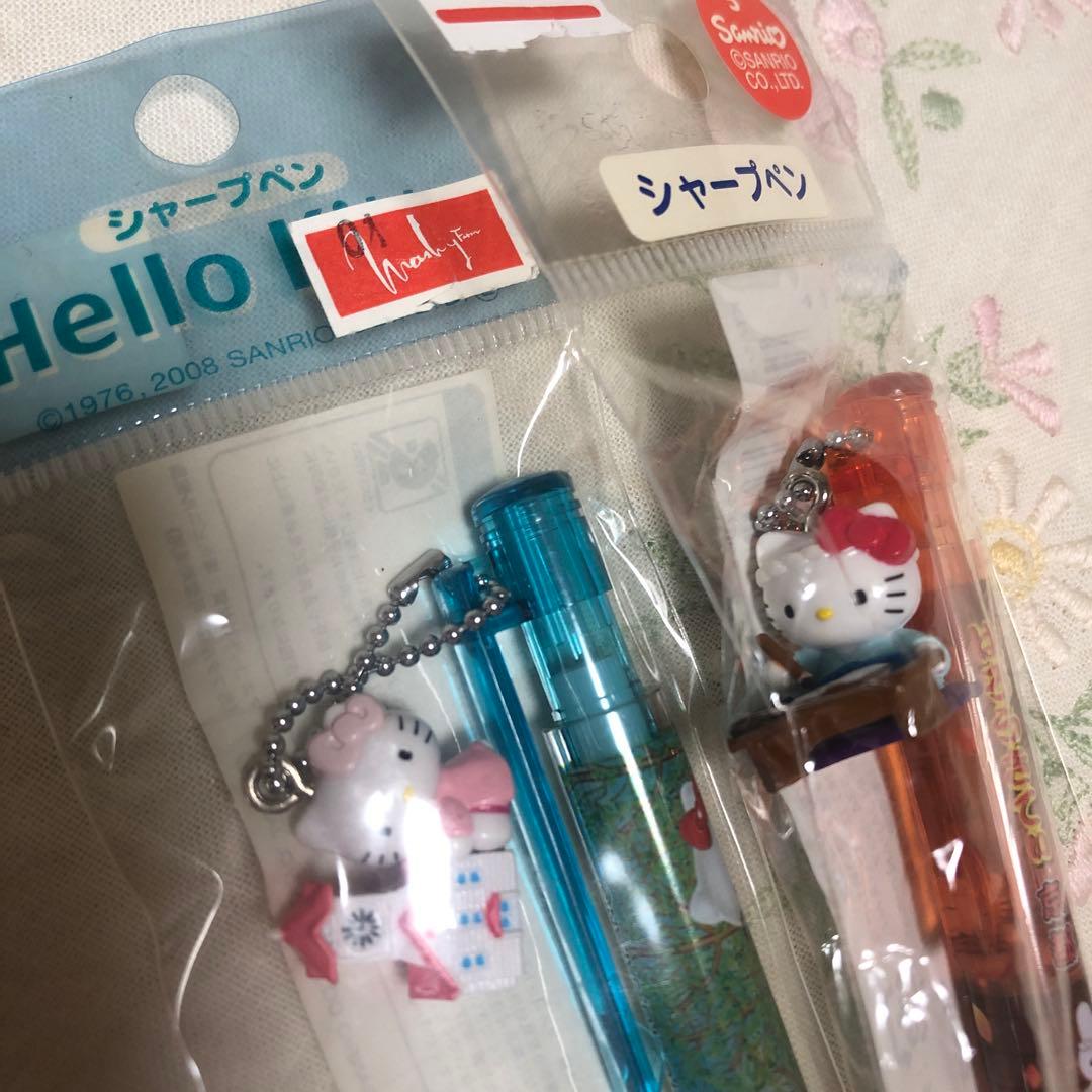 ハローキティ　未使用　ご当地　ボールペン　シャーペン　５本セット　平成　お土産