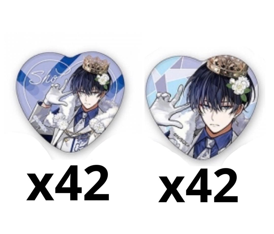 東京エイリアンズ　ハート缶バッジ　ドレスアップ　天空橋翔　84点