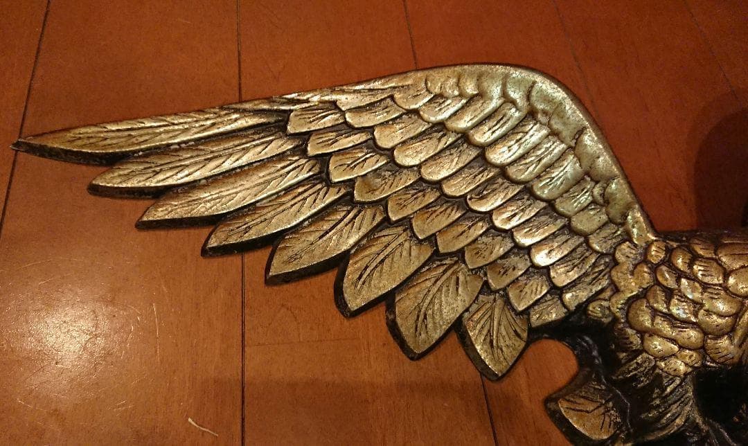 激レア 特大 94cm イーグル 鷲 レリーフ 壁掛け ビンテージ デコトラにも