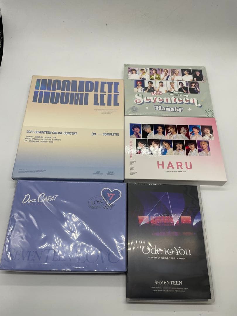 SEVENTEEN セブチ Blu-ray 5点 まとめライブ ペンミ