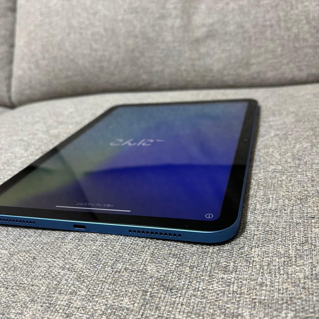iPad（A16） 11インチ Wi-Fi 128GB ブルー MD4A4J/A