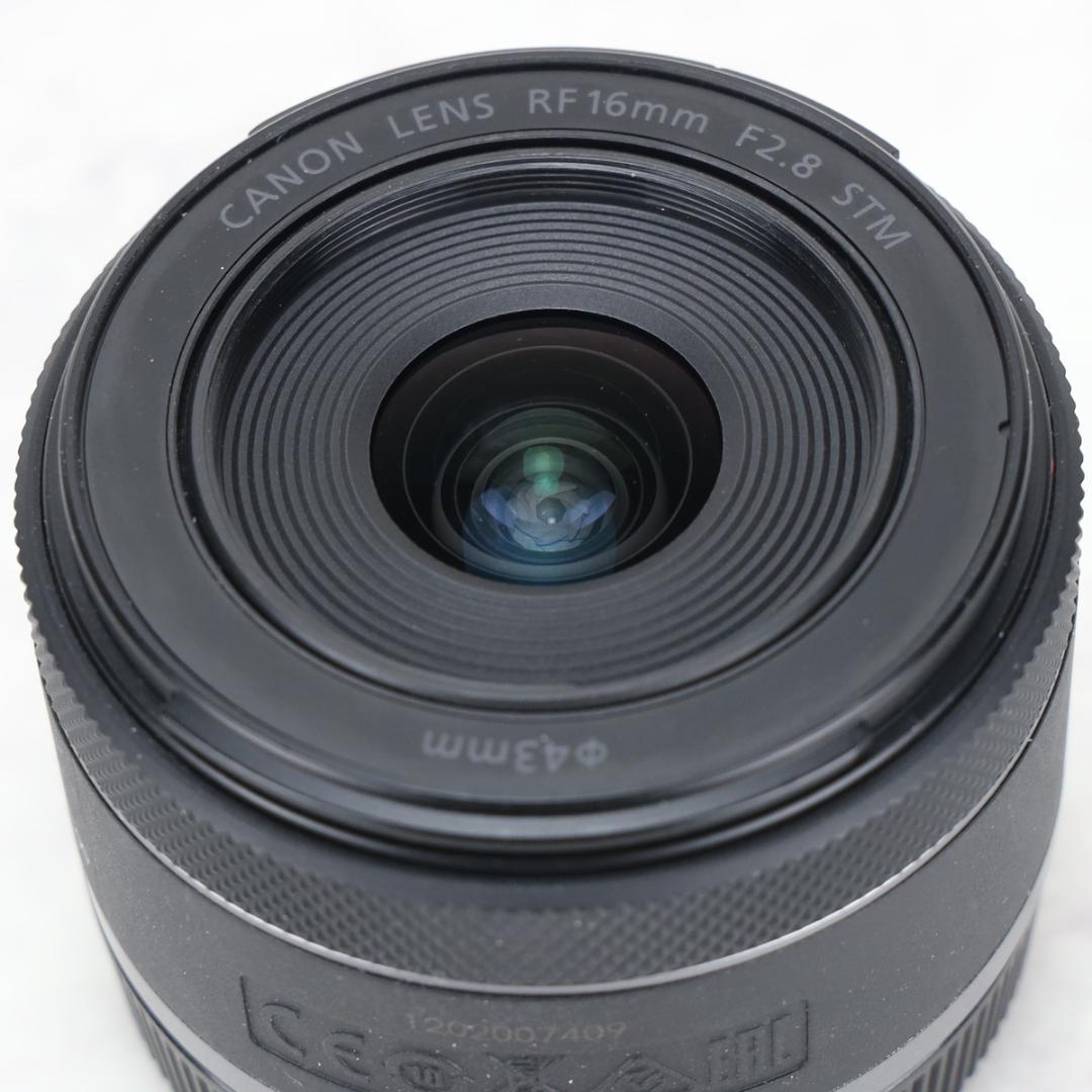 RF 16mm F2.8 STM UVフィルター 他社製フード