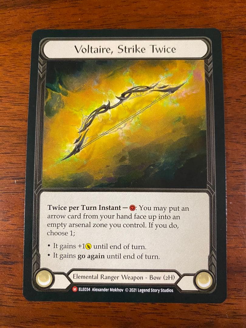 マジック：ザ・ギャザリング Voltaire, Strike Twice Coldfoil