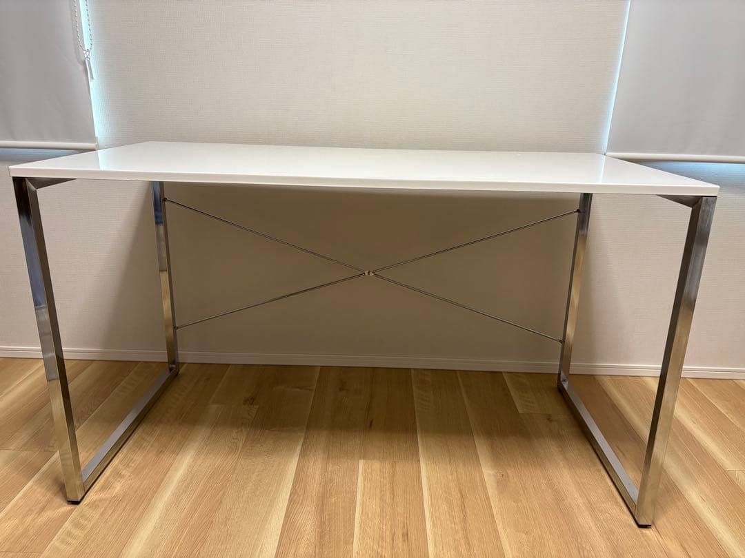 【廃盤レア商品】【送料込み】サンワダイレクト鏡面仕上げデスク