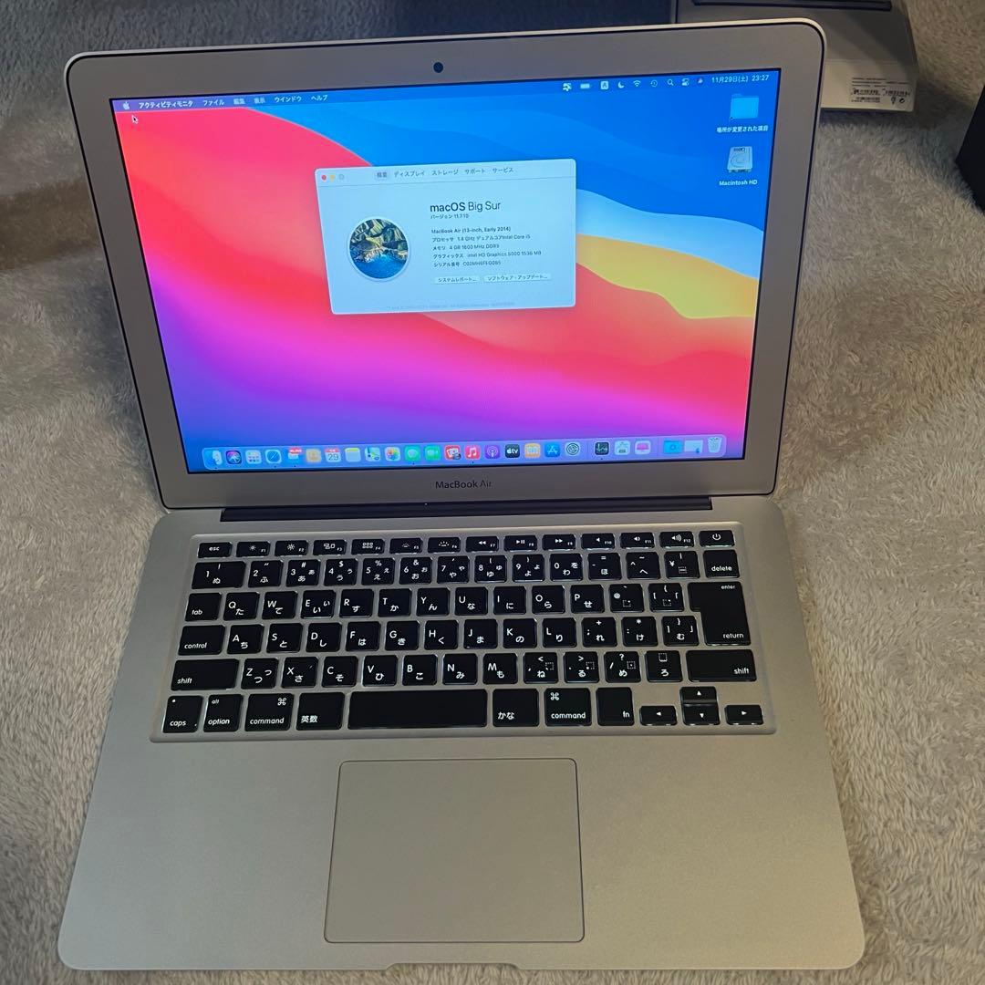 MacBook Air (13-inch, Early 2014) 本体