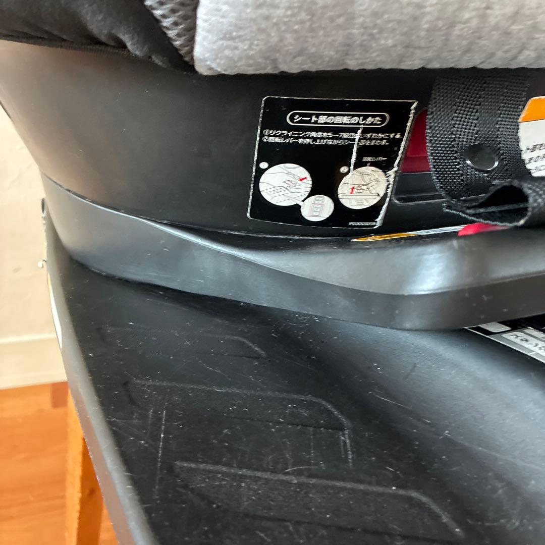 【美品】 Aprica クルリラ チャイルドシート ISOFIX