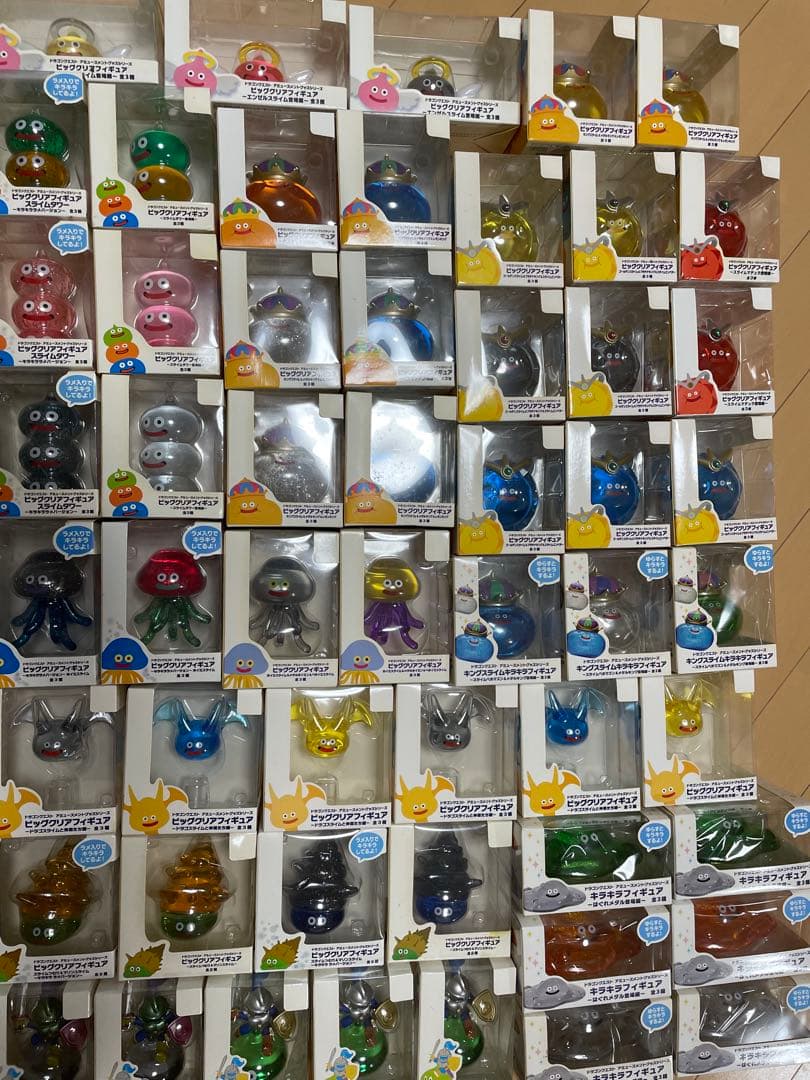 ビッグクリアフィギュア　スライムまとめ売り