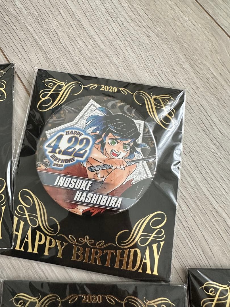 鬼滅の刃　バースデー　バッヂ未使用　竈門炭治郎