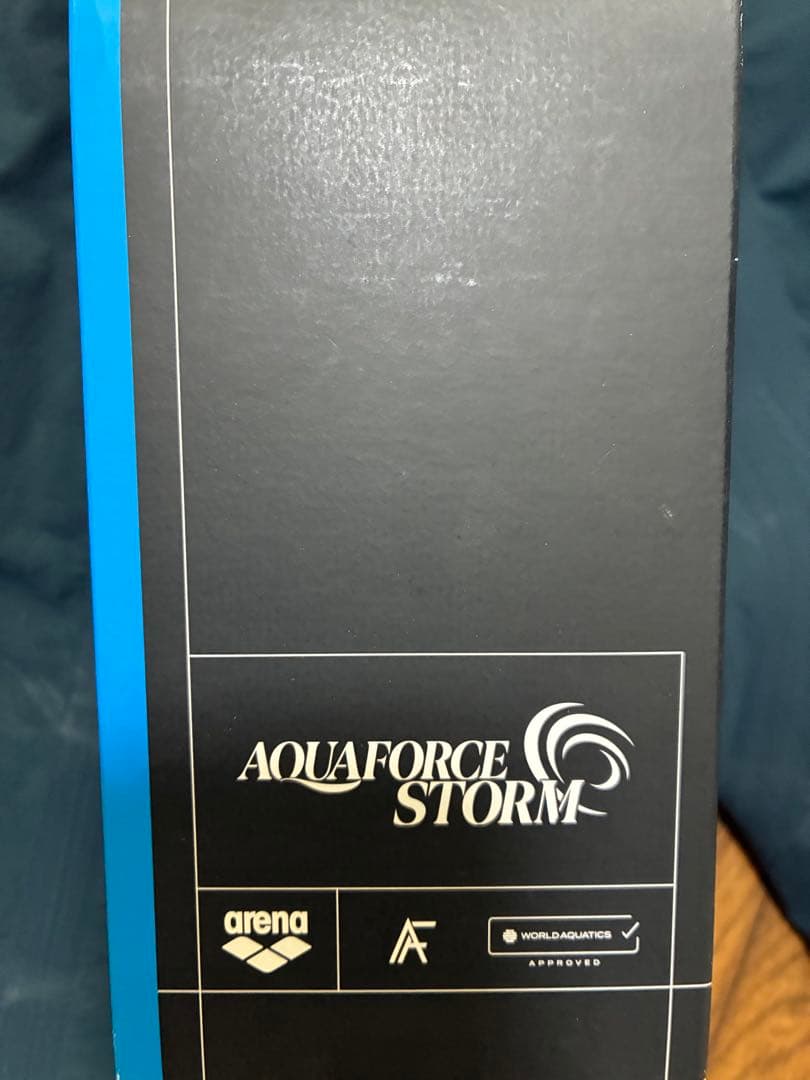 arena アクアフォースストーム　競泳水着 黒/青