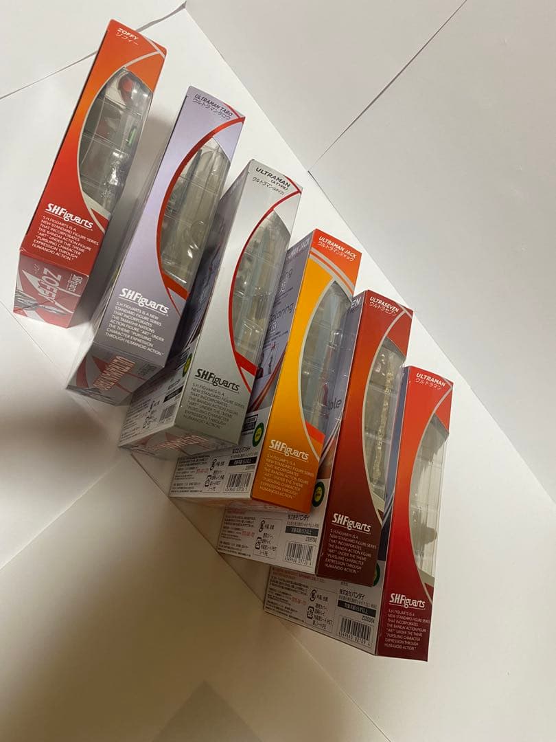 【新品未開封】　shfiguarts ウルトラマン 6点セット