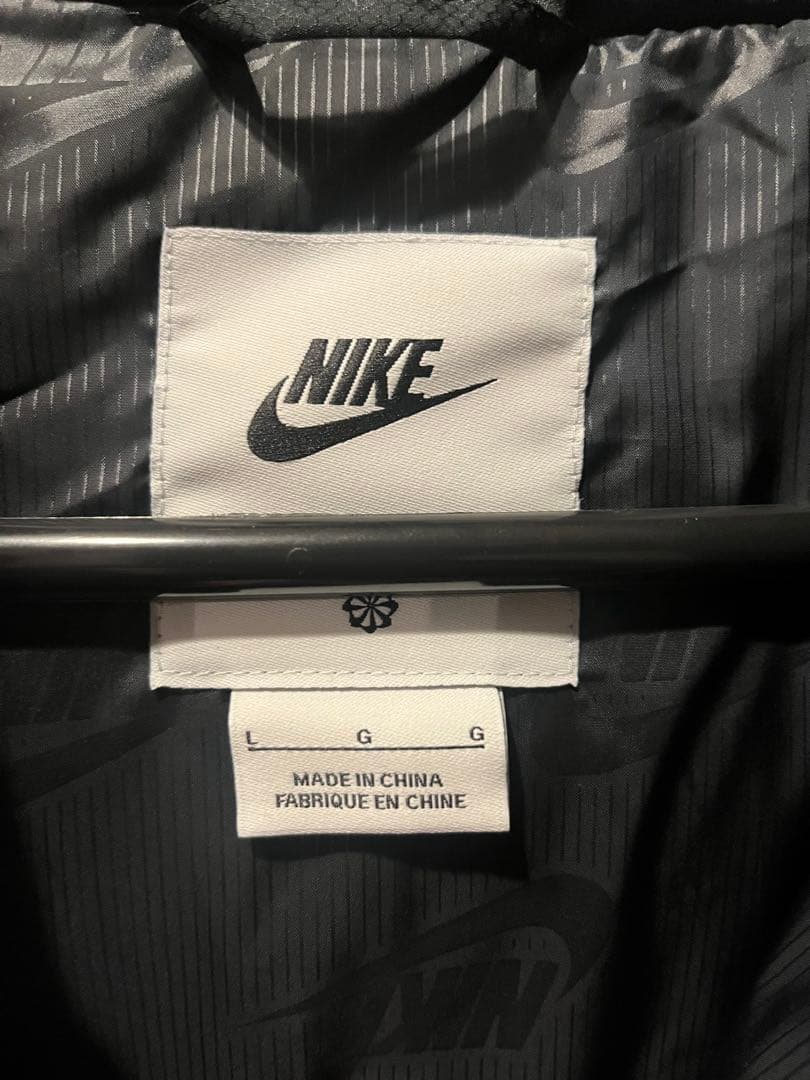 ナイキ プリマロフト ウォーター リペレント パファー ベスト ブラック L