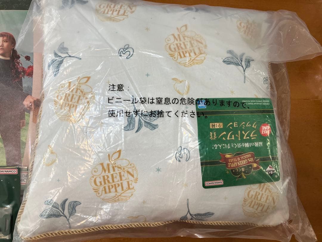 値下　未開封　ミセス一番くじ　ラストワン　B賞　E賞　クッション　ボード　ラバー