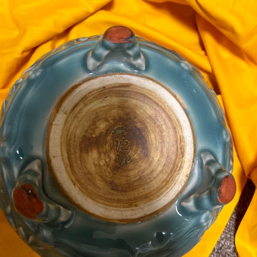 ⑤清水焼き　富田幸次郎　香炉