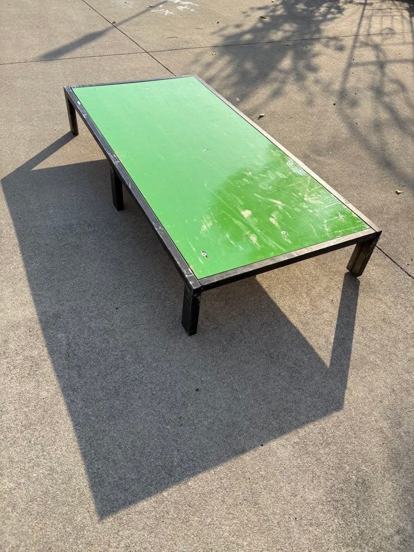 ほぼ未使用 スケートボード セクション バンク マニュアル台