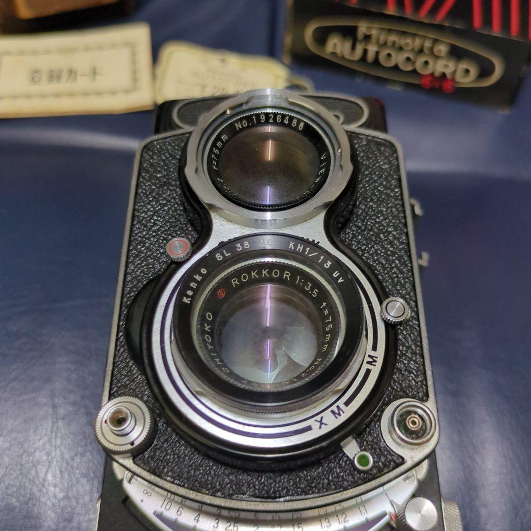 未検品 ジャンクMinolta AUTOCORD 二眼レフカメラ