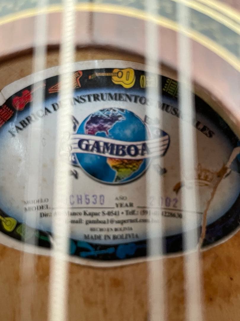 チャランゴ　ボリビア　Gamboa GCH530