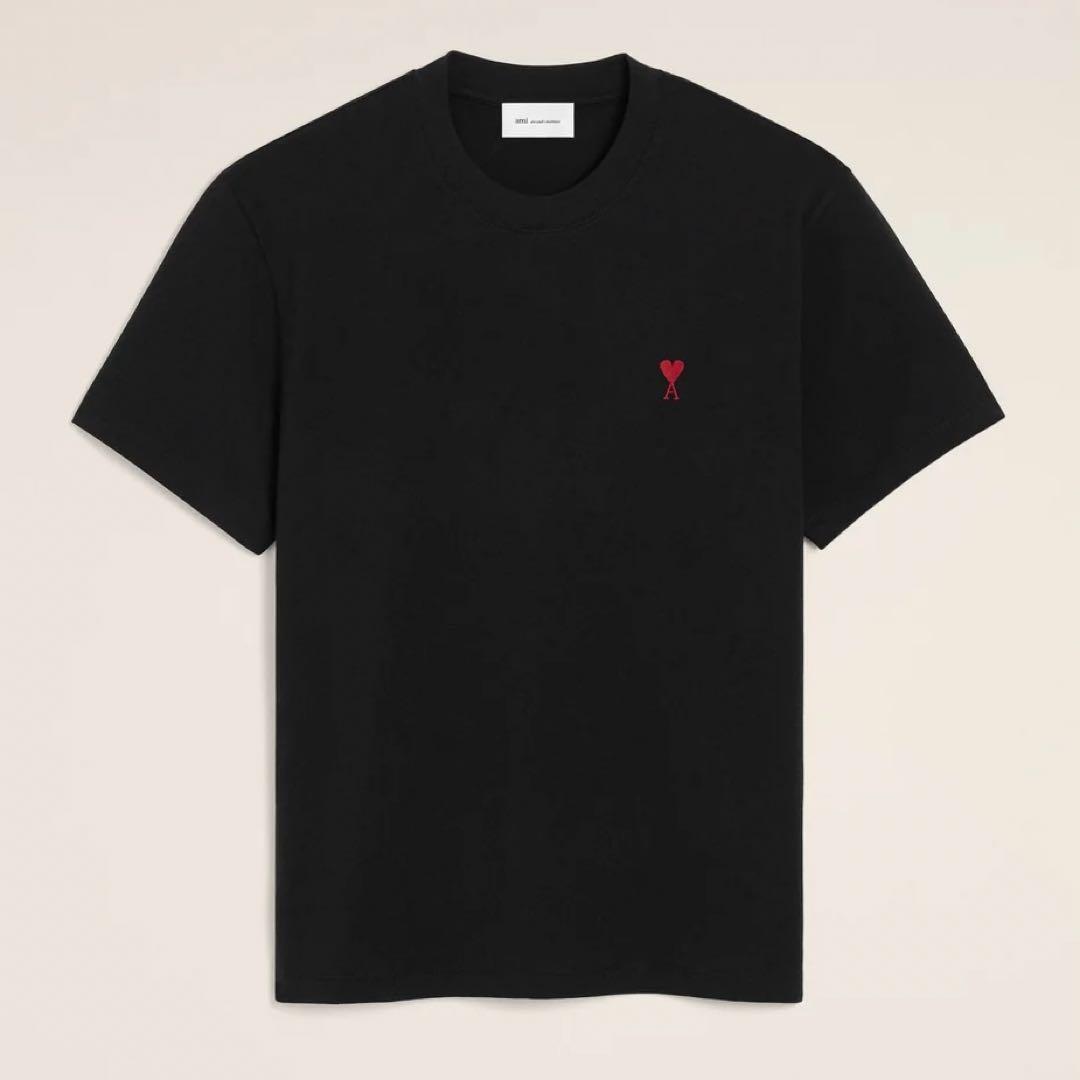 【美品】AMI PARIS ハートA Tシャツ ブラック M 正規品