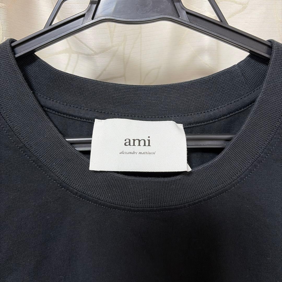 【美品】AMI PARIS ハートA Tシャツ ブラック M 正規品
