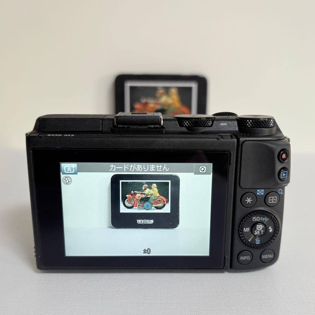 Canon キャノンEOS M3 ダブルレンズキット ミラーレス 一眼レフ