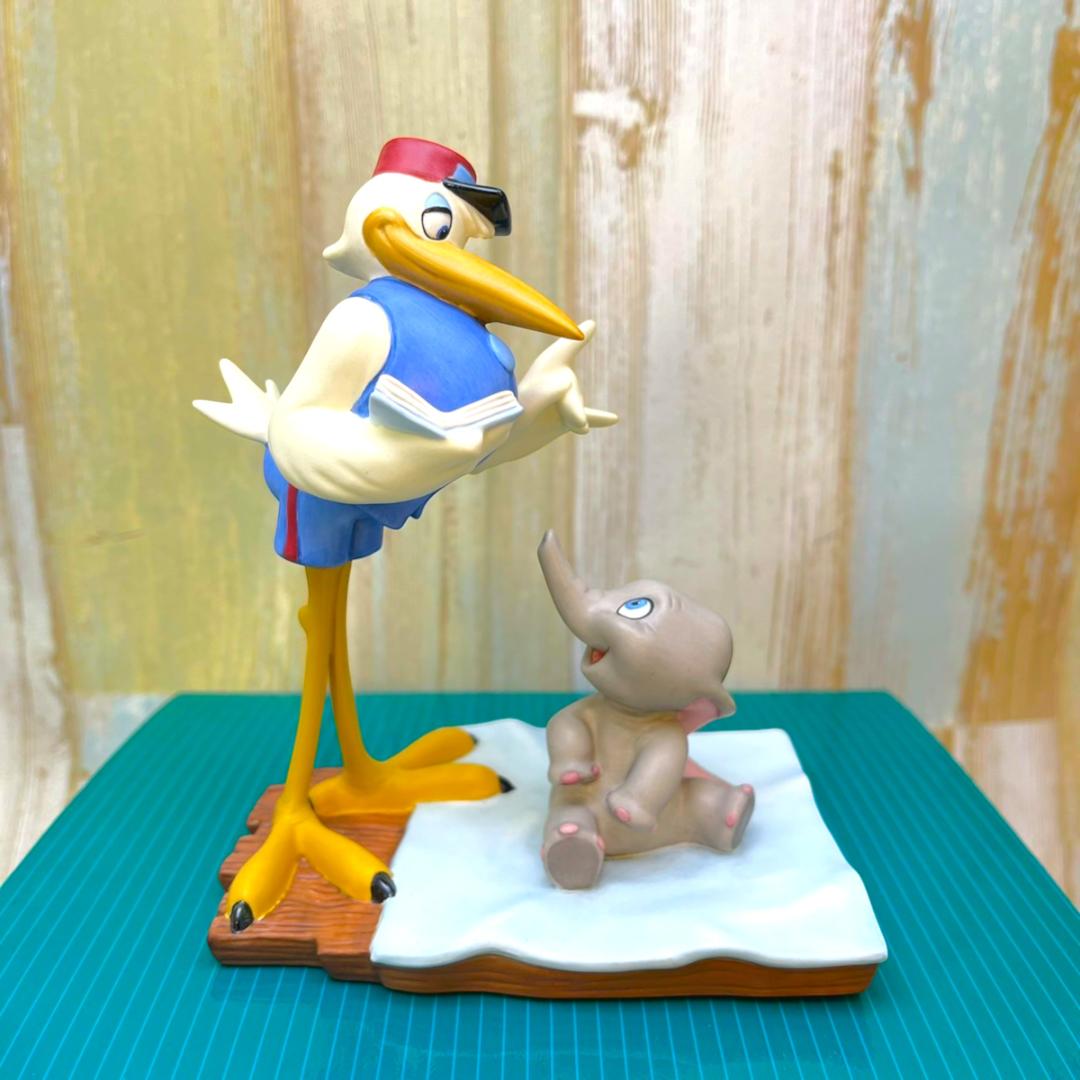 レア★WDCC ダンボ 象 DUMBO コウノトリ Bundle of joy