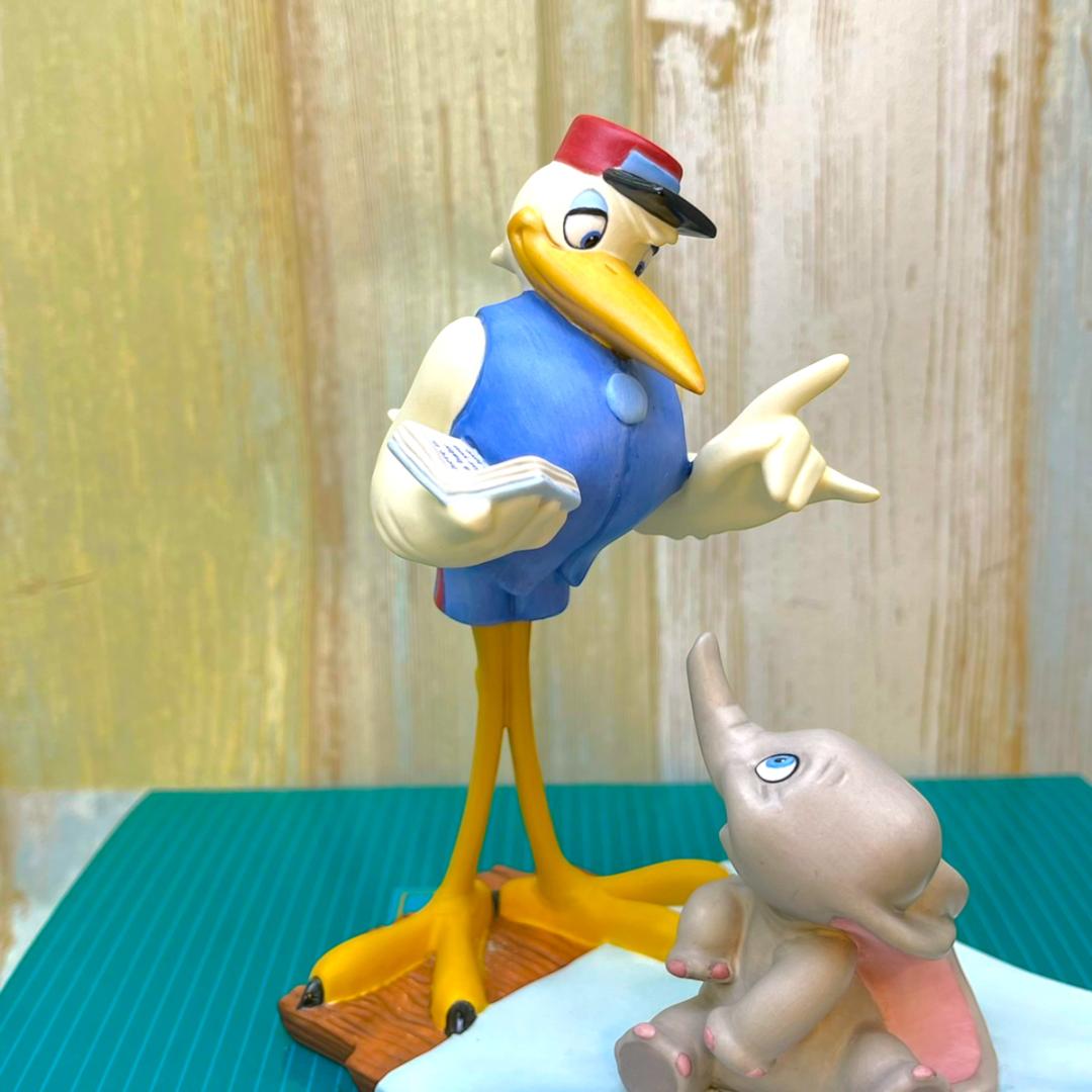 レア★WDCC ダンボ 象 DUMBO コウノトリ Bundle of joy