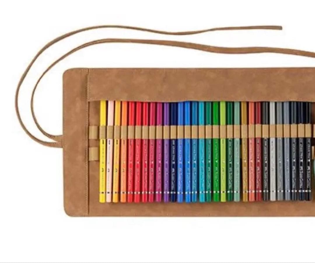 used美品Faber-Castell 水彩色鉛筆 ロールケース と色鉛筆30色