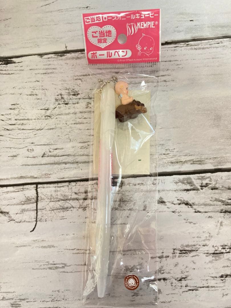ローズオニールキューピー　ご当地限定ボールペン　北海道　木彫熊バージョン　激レア