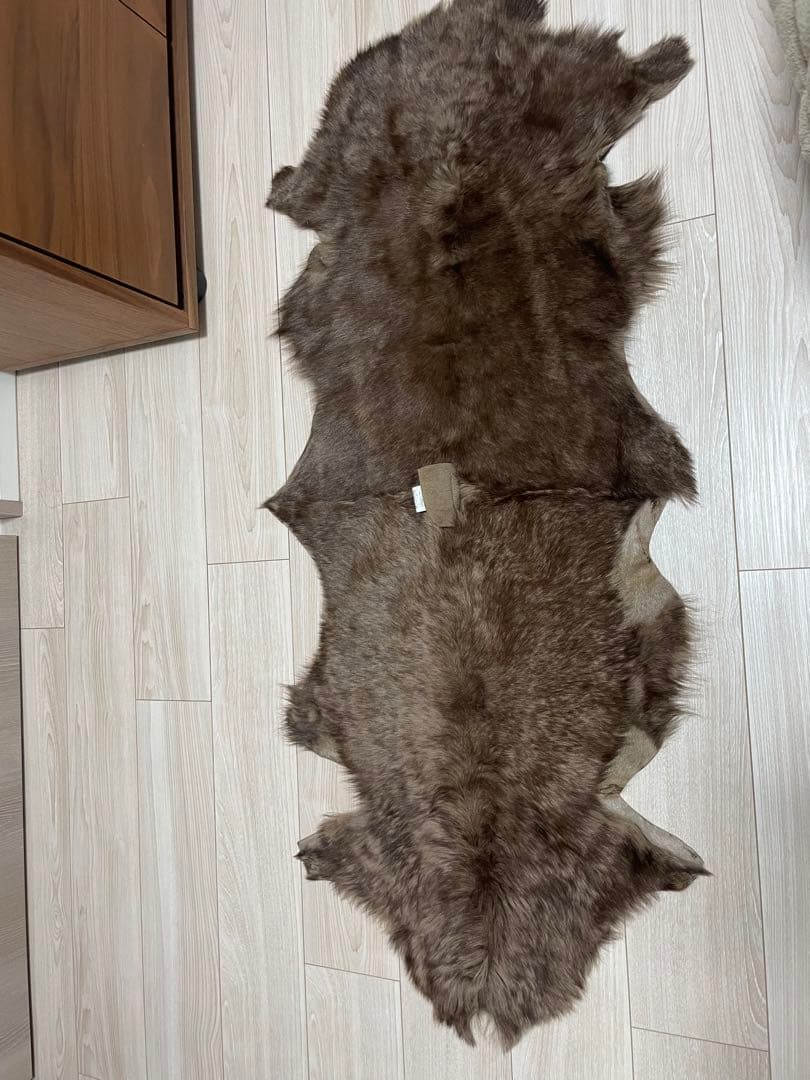 and meさん専用KARL DONOGHUE カールドノヒュー 羊革 ショール