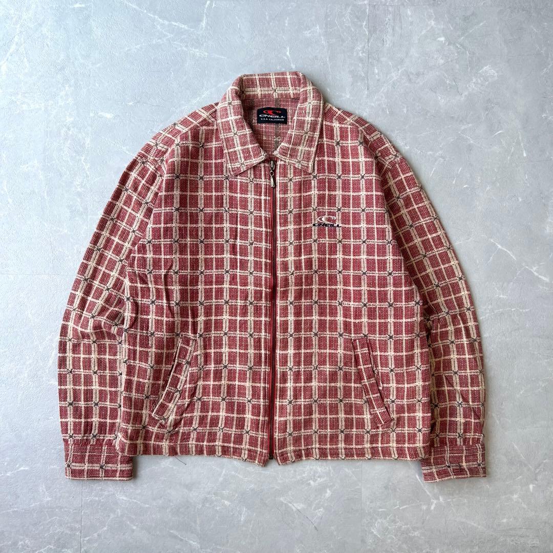 90s O'neill 短丈 スウィングトップ old surf 古着 チェック