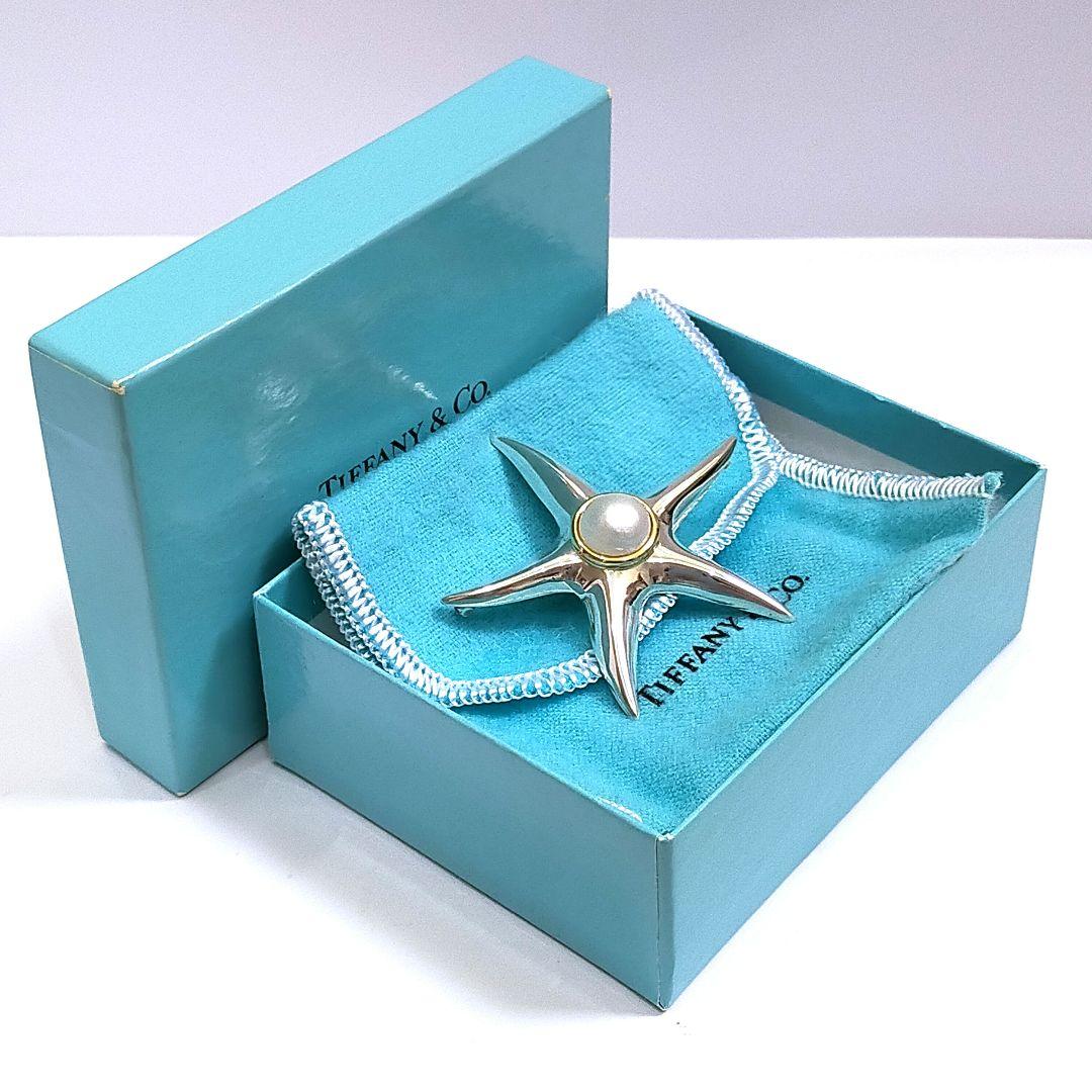 ティファニー　ヴィンテージ マベパール スターフィッシュ ブローチ